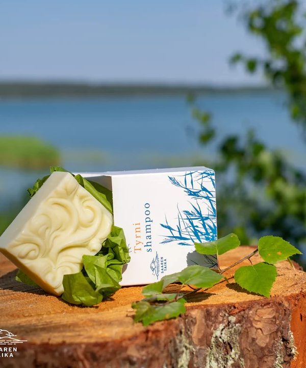 Saaren Taika Tyrnishampoo, rauhoittava, tuuheuttava, hellävarainen ja hajusteeton palashampoo